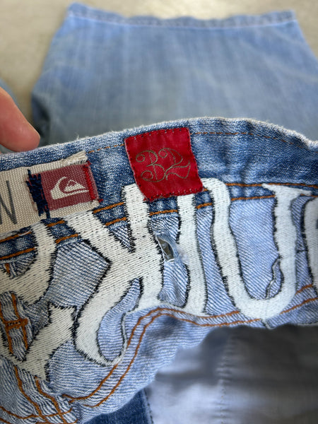 Vintage 2000s Quiksilver QuikJean Denim Jorts - 32
