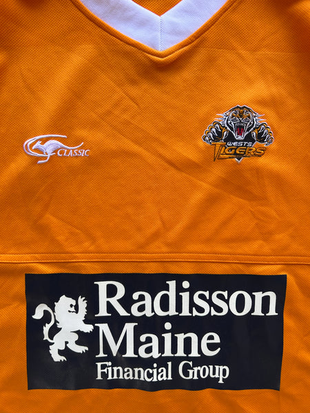 Vintage 2003 Wests Tigers NRL Training Jersey - XL