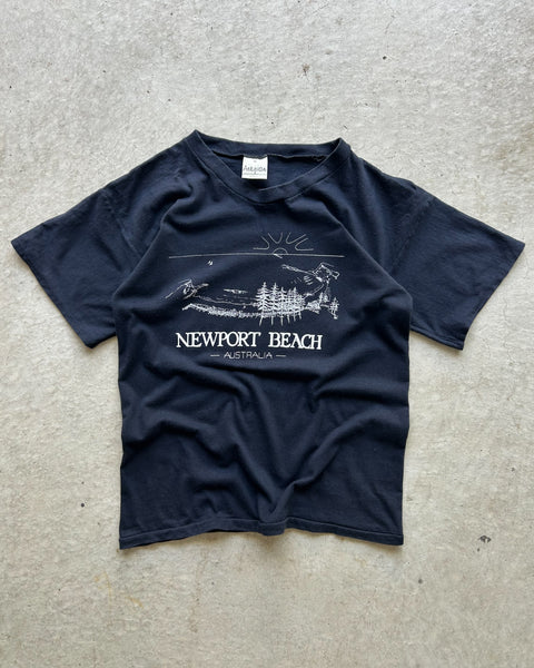 Vintage Newport Beach Australia T-Shirt - S