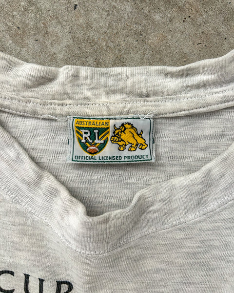 Vintage 1996 Manly Sea Eagles Optus Cup Grand Final NRL T-Shirt - L
