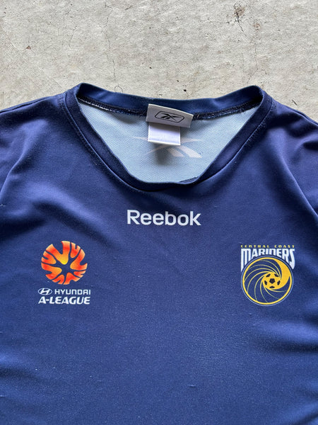 Vintage Central Coast Mariners Long Sleeve Training Football Shirt - M
