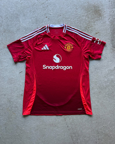 2024/25 Manchester United Home Adidas Football Shirt - XL