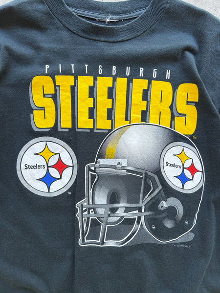 Vintage 1996 Pittsburgh Steelers NFL Helmet T-Shirt - XL