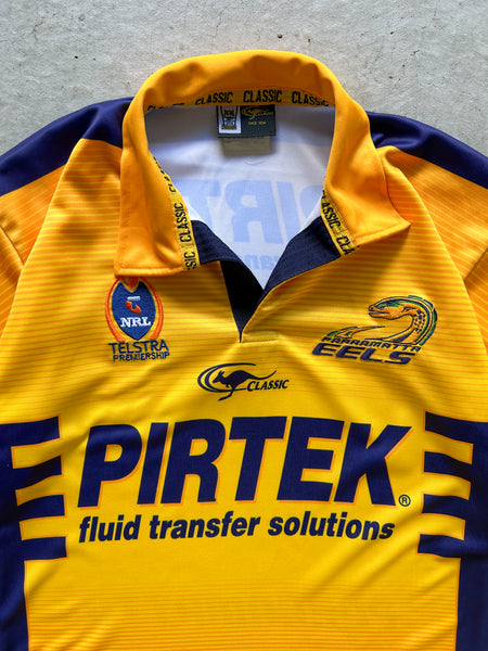 Vintage 2005 Parramatta Eels Home NRL Jersey - S