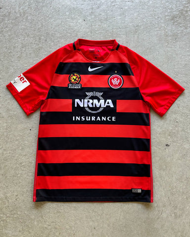 2016/17 Western Sydney Wanderers Home Football Shirt - L