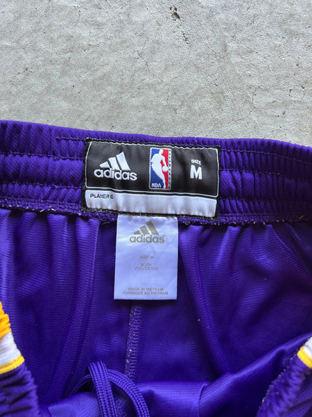 2010/11 LA Lakers Adidas NBA Basketball Shorts - M