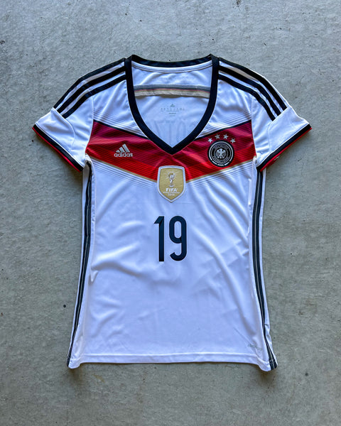 2014 Germany Adidas Home Women’s Football Shirt #19 Götze - M