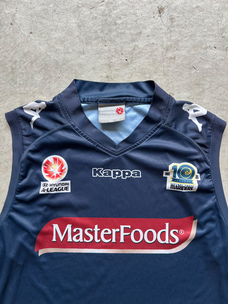 2014 Central Coast Mariners 10 Years Sleeveless Training Football Shirt - S