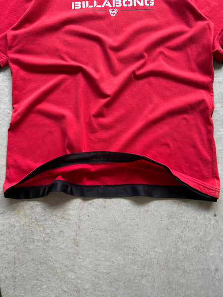 Vintage 2000s Billabong Red T-Shirt - XL