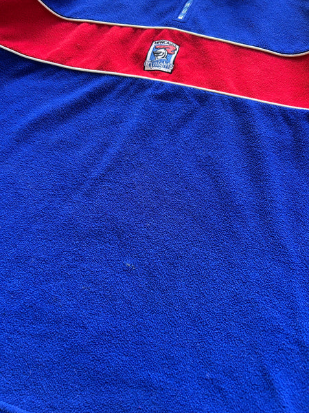 Vintage 2000s Newcastle Knights NRL Fleece 1/4 Zip - XXL