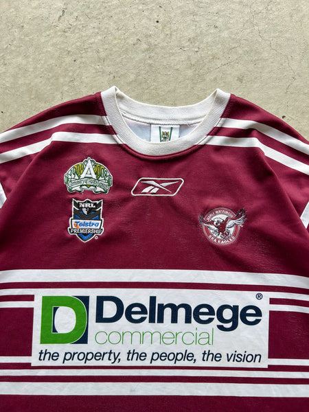 2008 Manly Sea Eagles NRL Home Jersey - XL