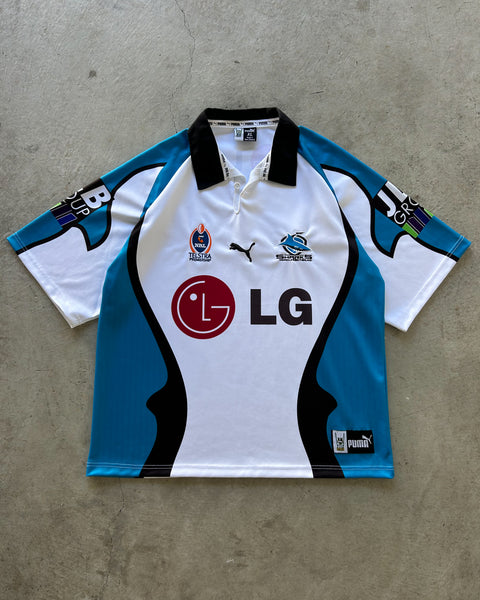 Vintage 2005 Cronulla Sharks Away NRL Jersey - XL