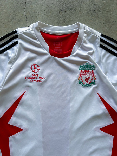 2007/08 Liverpool Champions League Adidas Training Football Shirt - S