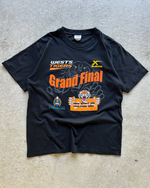 Vintage 2005 Wests Tigers NRL Grand Final T-Shirt - L