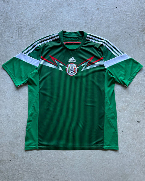 2014 Mexico Adidas Home Football Shirt - XL
