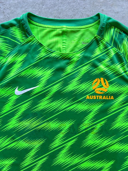 2018/19 Australia Socceroos Pre-Match Training Nike Football Shirt - XL