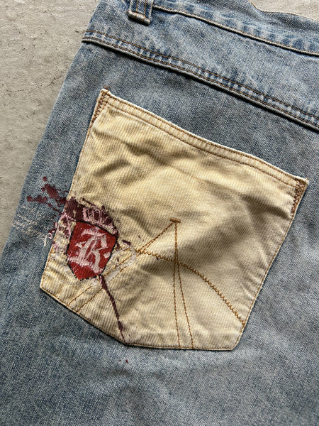 2000s Rusty Denim Jorts - 36