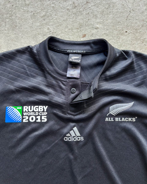 2015 New Zealand All Blacks World Cup Rugby Jersey - XL