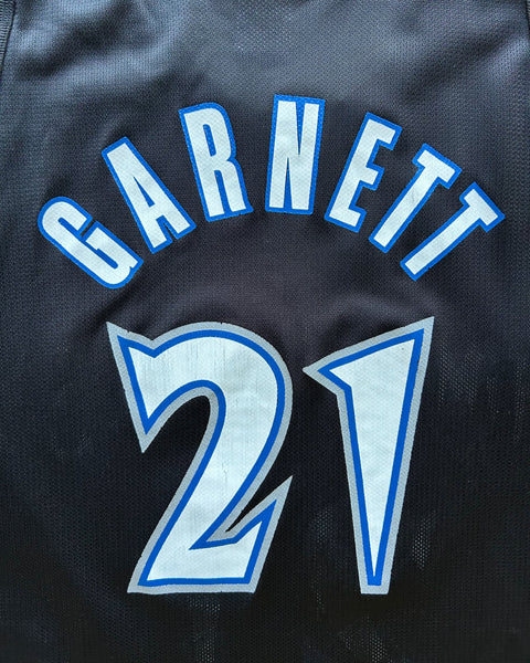 Vintage Minnesota Timberwolves Garnett NBA Basketball Jersey - XXL
