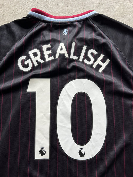 2020/21 Aston Villa Kappa Away Football Shirt #10 Grealish - XXL