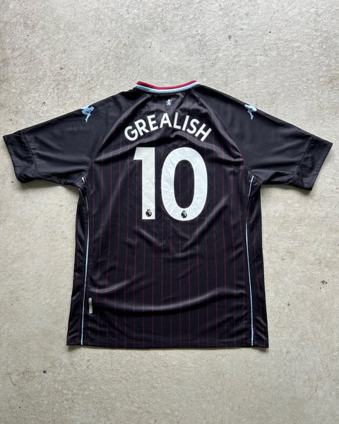 2020/21 Aston Villa Kappa Away Football Shirt #10 Grealish - XXL
