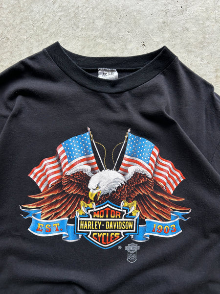 Vintage 1990s Harley Davidson ACME T-Shirt - M