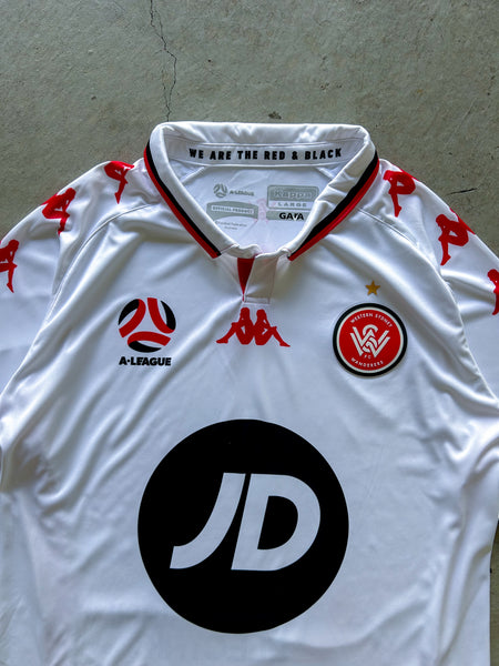 2020/21 Western Sydney Wanderers Away Kappa Football Shirt - L