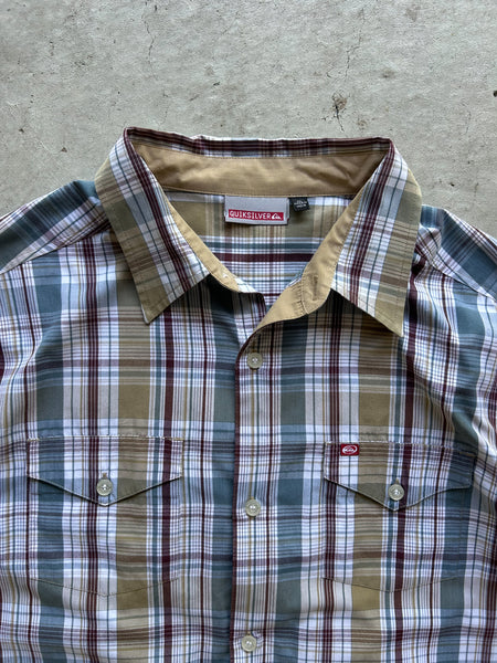 Vintage 2000s Quiksilver Button Up Shirt - XL