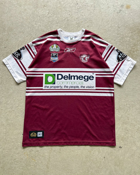 2008 Manly Sea Eagles NRL Home Jersey - XL