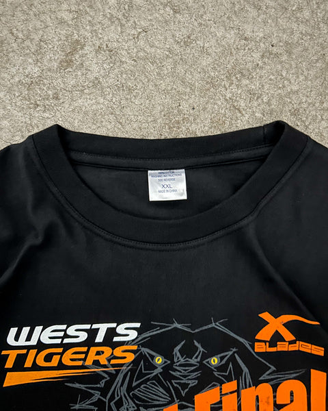 Vintage 2005 Wests Tigers Grand Final NRL T-Shirt - XXL