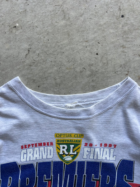 Vintage 1997 Newcastle Knights Premiers T-Shit - L