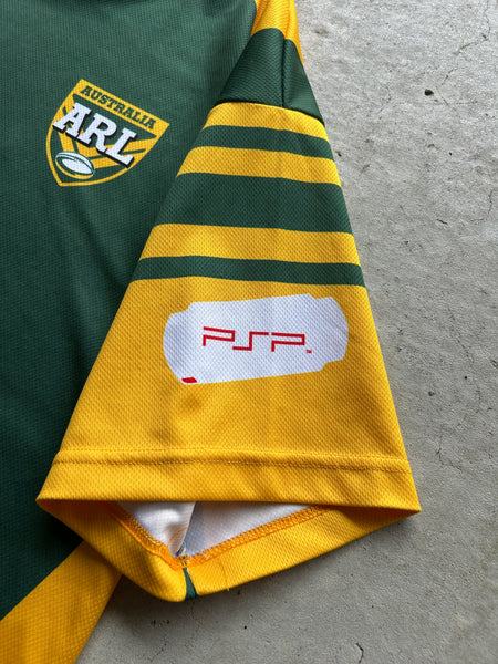 Vintage 2006 Australia Kangaroos NRL ARL Training Jersey - L