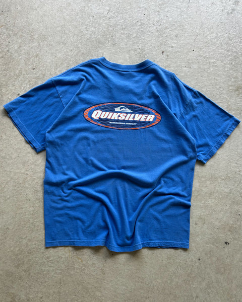 Vintage Quiksilver Blue T-Shirt - XL