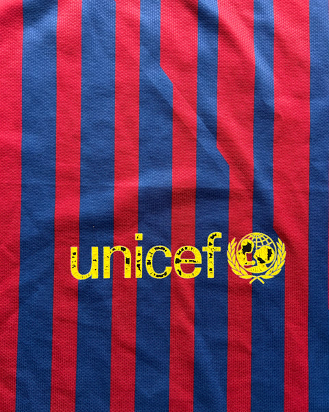 2011/12 Barcelona Home Football Shirt - L