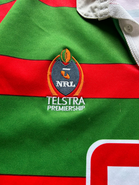 Vintage 2002 South Sydney Rabbitohs Home NRL Jersey - L