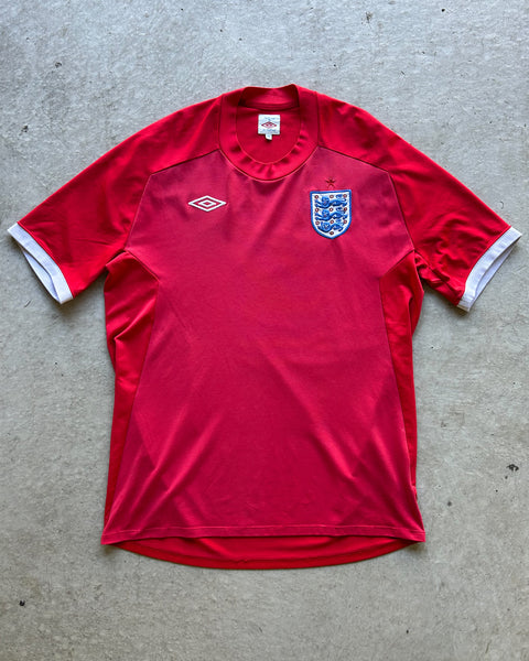 2010 England 2010 Away Umbro Football Shirt - L