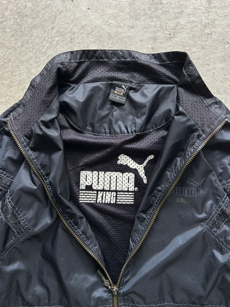 Vintage Puma King Windbreaker Jacket - L