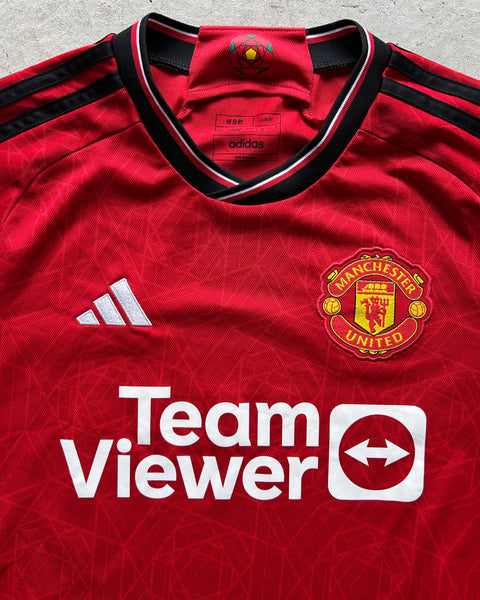 2023/24 Manchester United Home Football Shirt - S / M slim fit