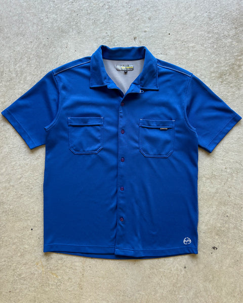 Vintage 2000s Billabong Blue Button Up Shirt - M
