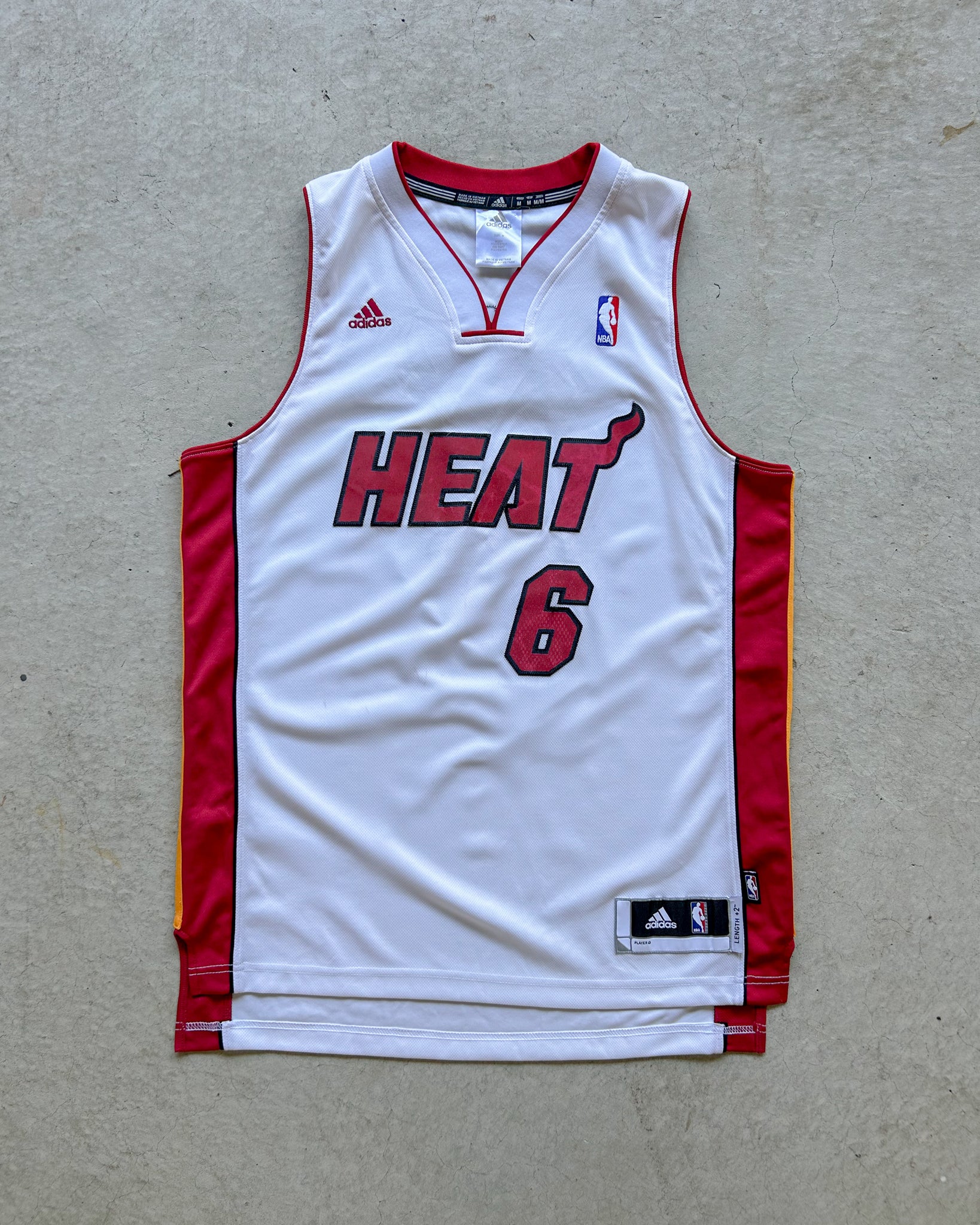 2013 Miami Heat James NBA Basketball Jersey - M