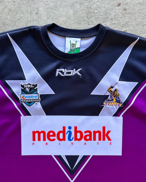 2007 Melbourne Storm Home NRL Jersey - L