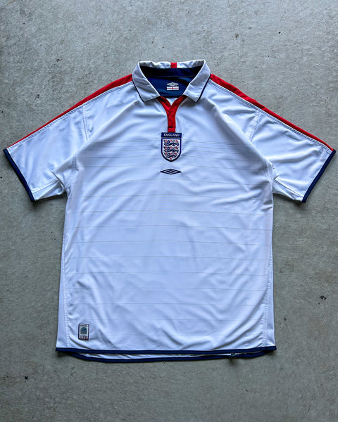 Vintage 2003/05 England Umbro Reversible Football Shirt - XL