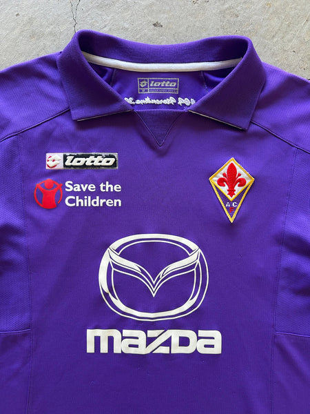 2011/12 Fiorentina Home Lotto Football Shirt - M