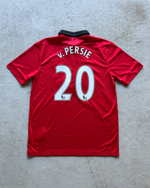 2013/14 Manchester United Van Persie Nike Home Football Shirt - L