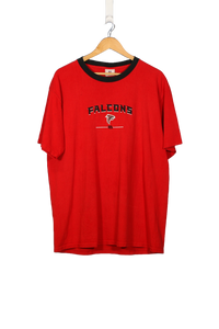 Vintage Atlanta Falcons Embroidered NFL T-Shirt - XL