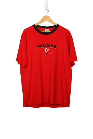 Vintage Atlanta Falcons Embroidered NFL T-Shirt - XL
