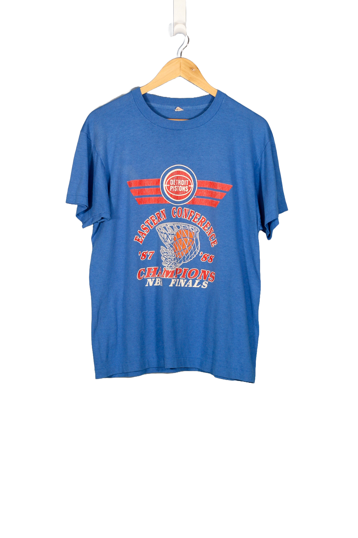 Vintage 1988 Detroit Pistons Eastern Conference Champions NBA T-Shirt - M