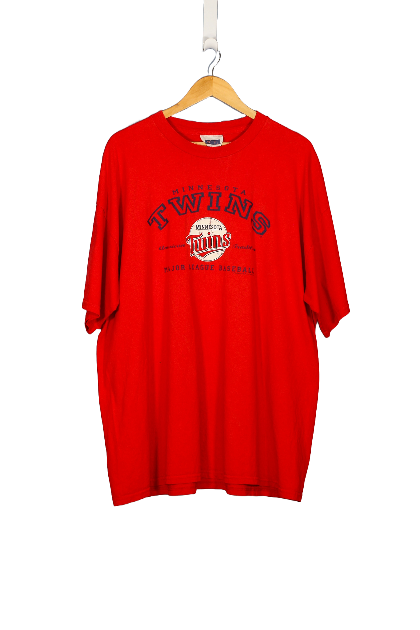 Vintage 2002 Minnestoa Twins Spell Out T-Shirt MLB - XXXL