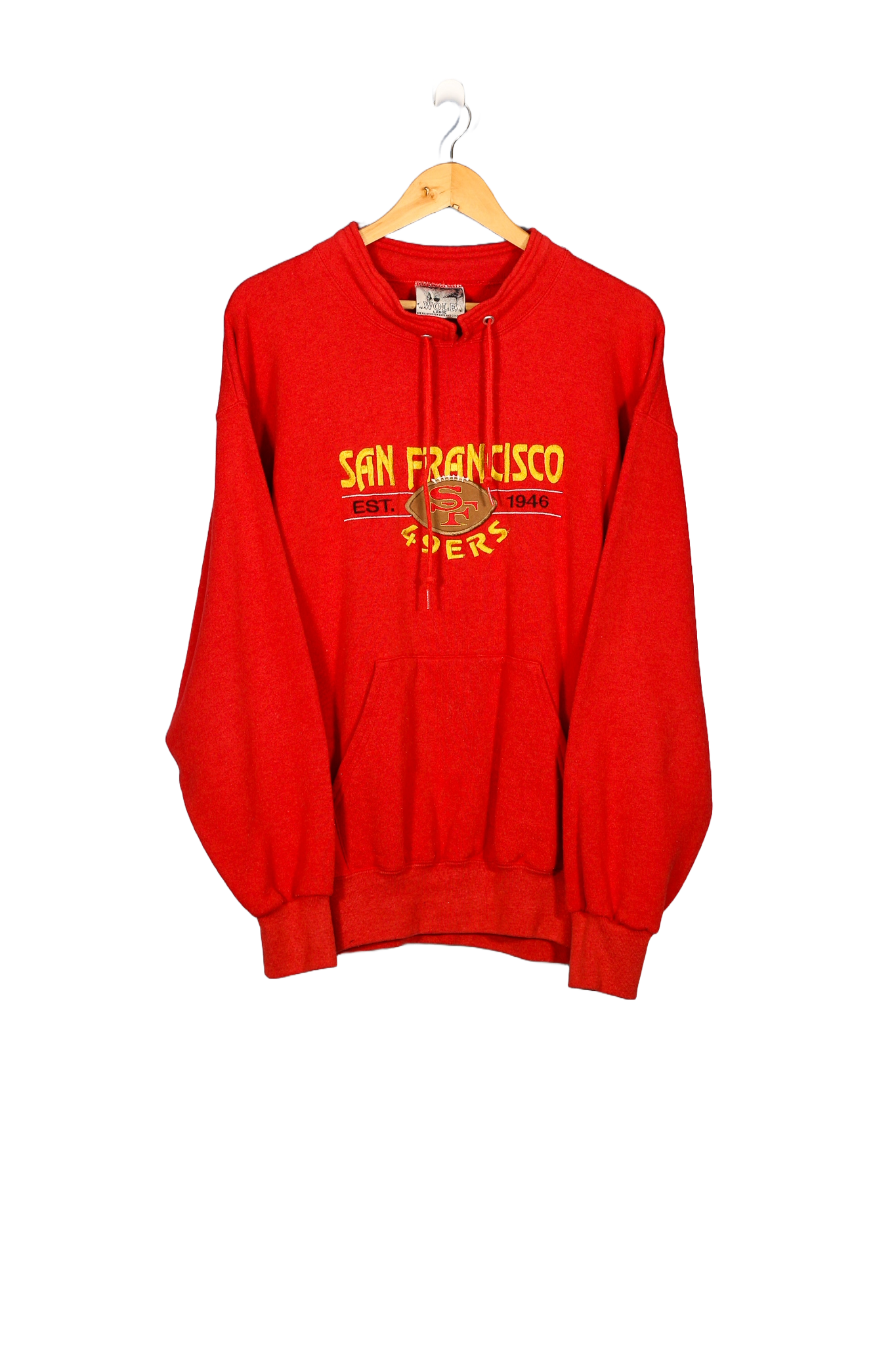 Vintage San Francisco 49ers Embroidered NFL Sweatshirt - L