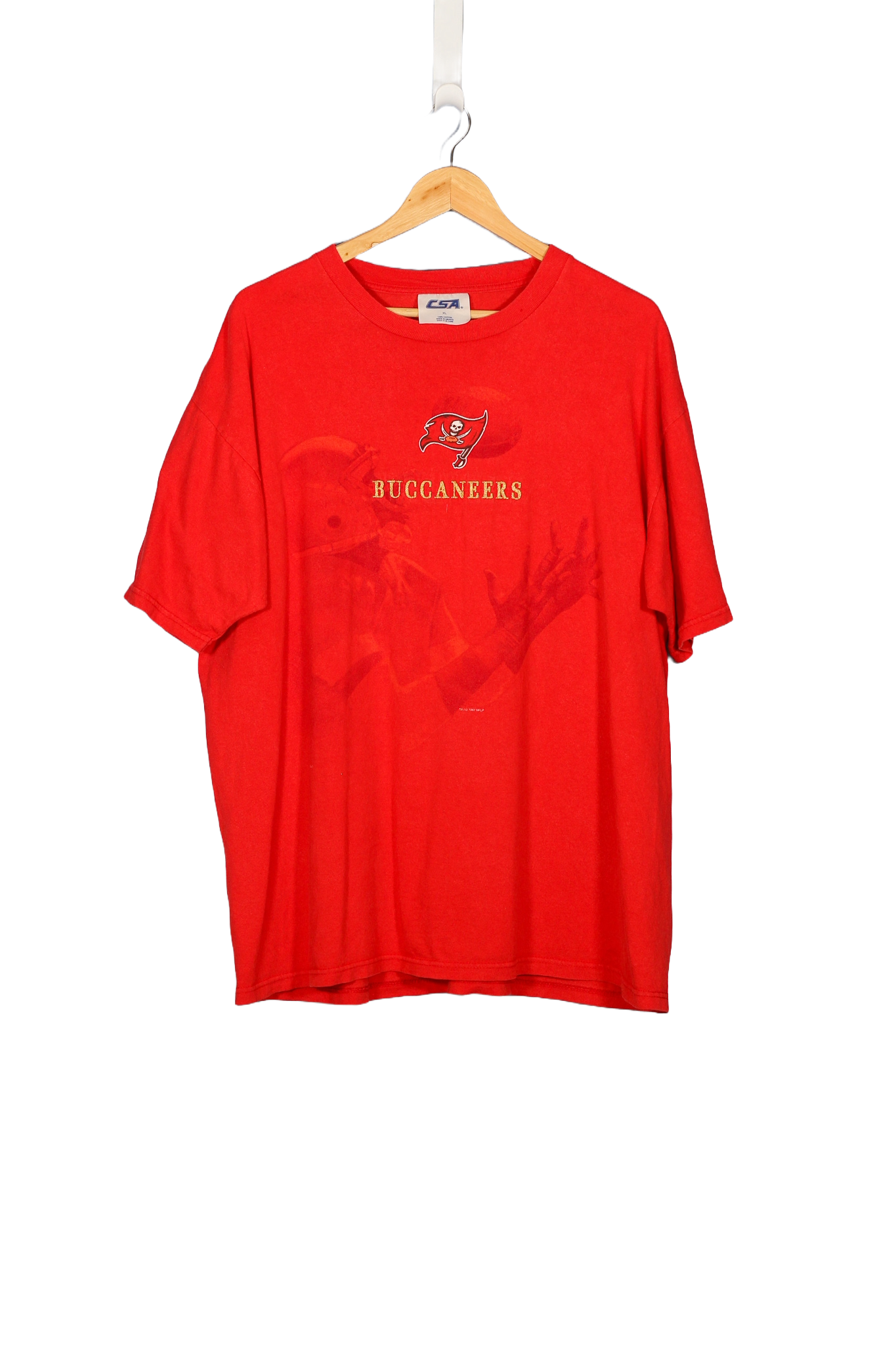Vintage 1997 Tampa Bay Buccaneers NFL T-Shirt - XL Oversized